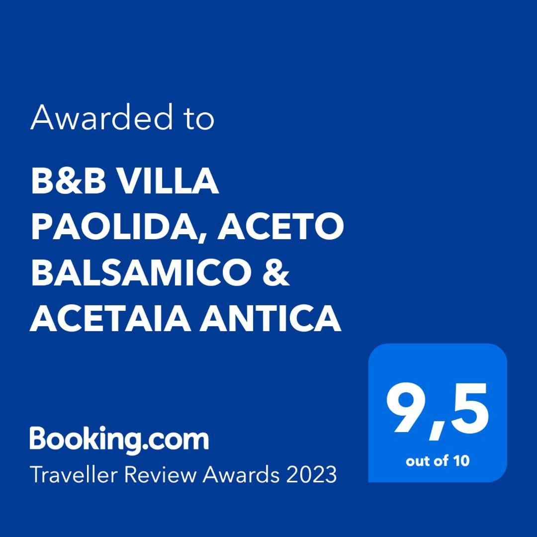 B&B Villa Paolida, Aceto Balsamico & Acetaia Antica Nonantola ภายนอก รูปภาพ